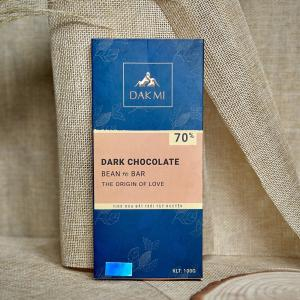 Dark Chocolate 70% - Thanh 100gr