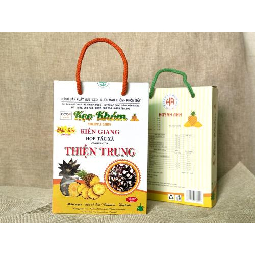 Kẹo Khóm Thiện Trung - Hộp 250gr